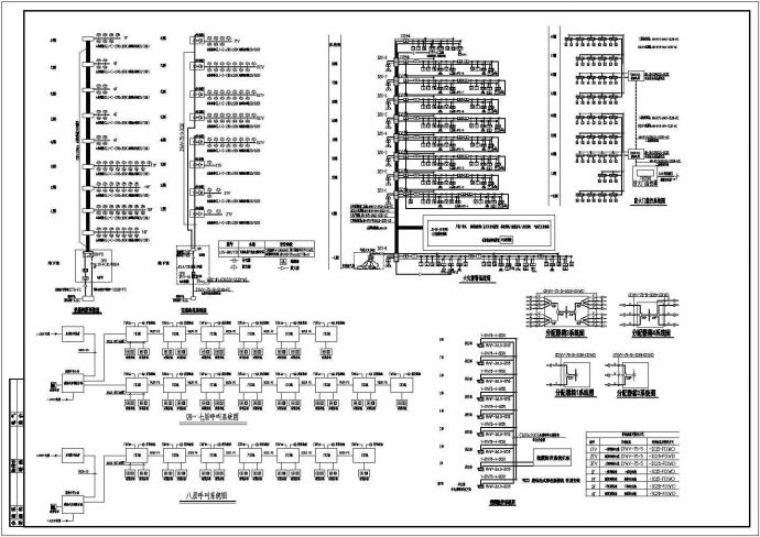 某八层框架结构老年医院电气图纸_图1