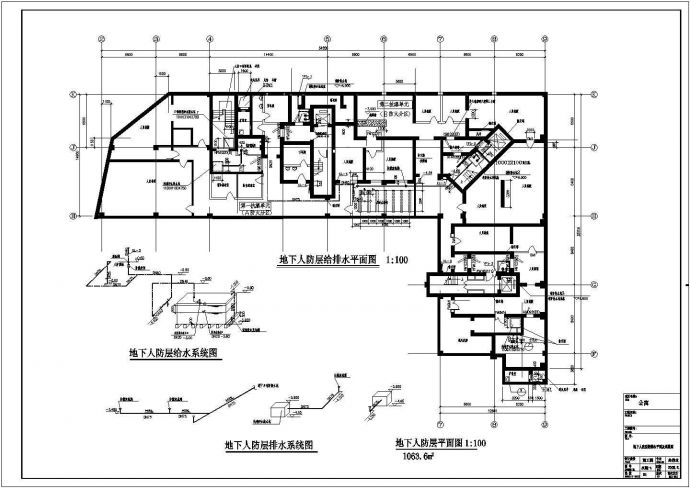 某地二十一层公寓建筑给排水设计施工图_图1