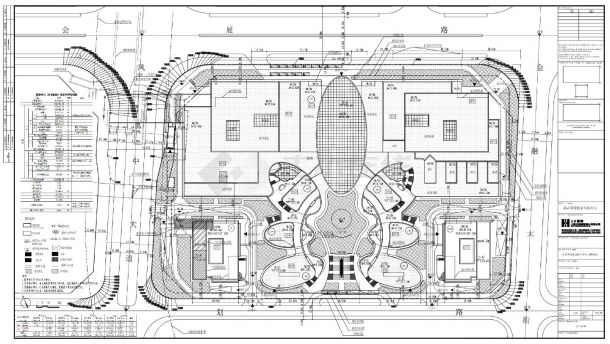 南昌莱蒙都会商业中心-B8地块总平面CAD图-图一