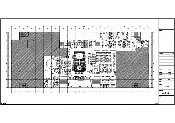  Complete set of cad construction drawings for decoration of a five-star three floor bath center - Figure 1