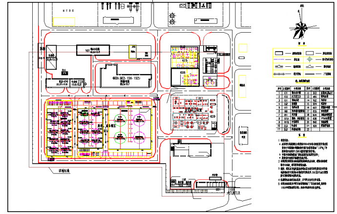 经典实用的炼油厂新建装置平面布置设计图纸_图1