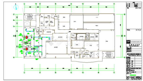 制药厂整套暖通设计原理图-图一