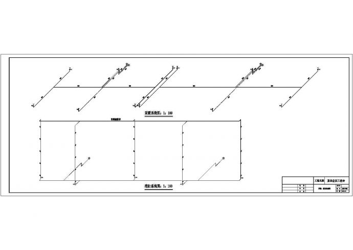 某单位五层砖混结构宿舍楼给排水设计图_图1