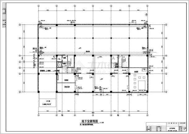 某地八层办公楼建筑给排水设计施工图（带计算书）-图一