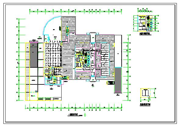 某高层商贸大厦全套电气设计cad施工图_图1