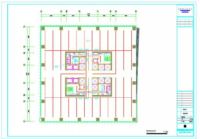 最新超高层商务中心楼给排水设计施工图_图1