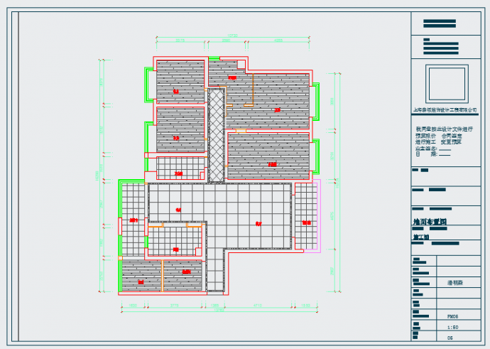 某160大平层中式风格住宅装修设计cad图_图1