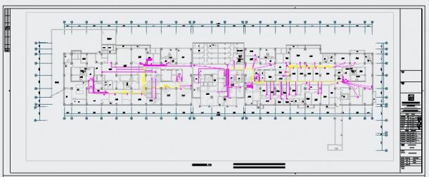 某公共医院全套电气设计cad施工图-图一