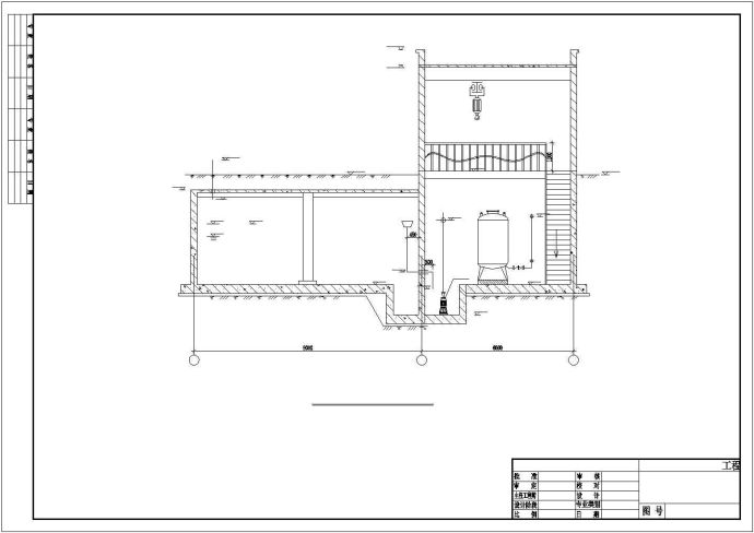 某地水泵房给水排水工程设计施工图纸_图1