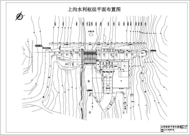 设计工程为:上沟水利枢纽工程3分3161122上传于:2014