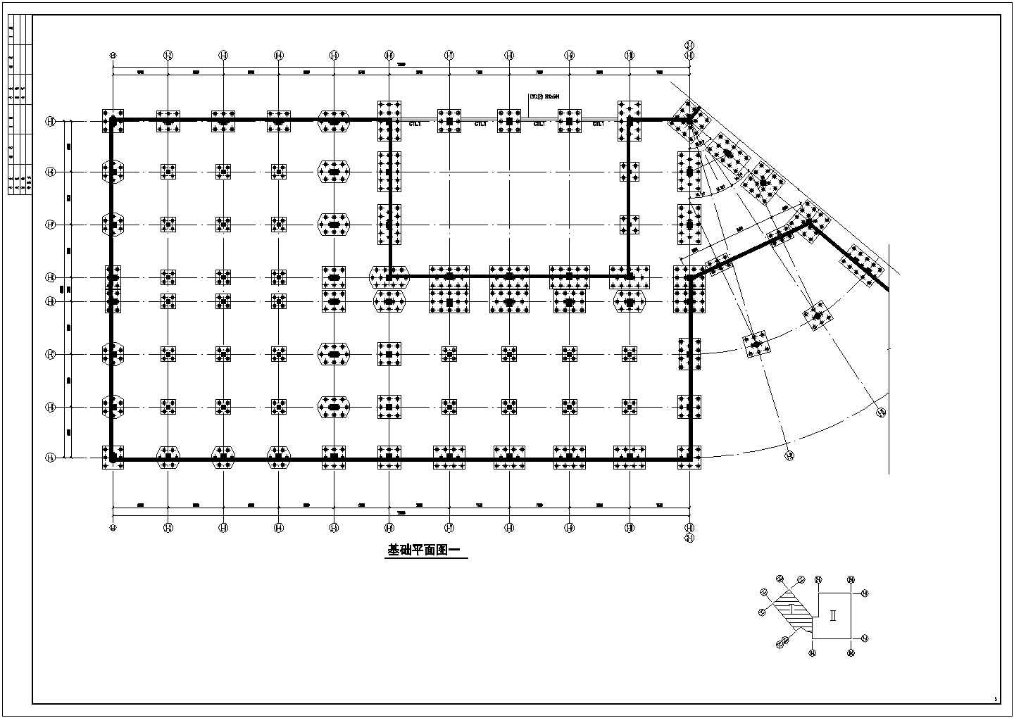 某地下水池管沟结构经典图（CAD）