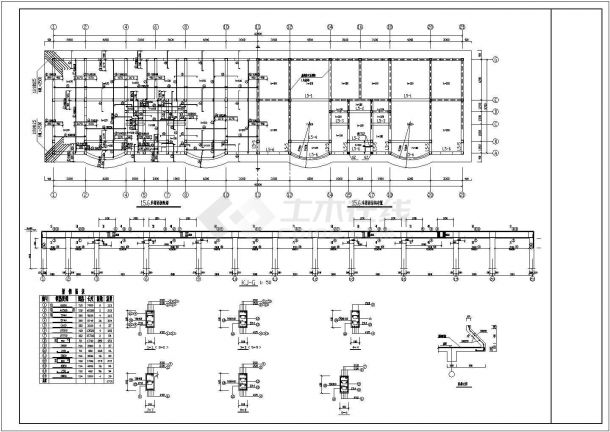 某地底框结构住宅楼结构设计施工图-图二