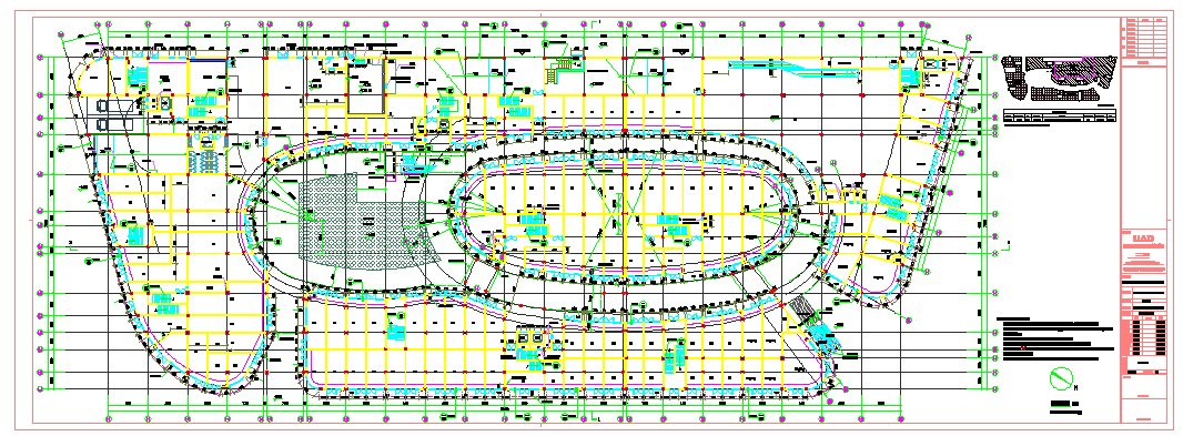 城市客厅综合体建筑设计施工图