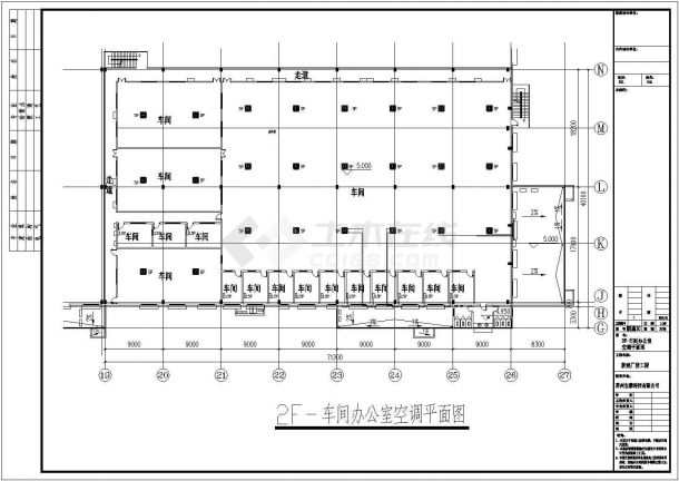 江苏厂房地源热能空调、配电及制程图全套设计方案图-图一