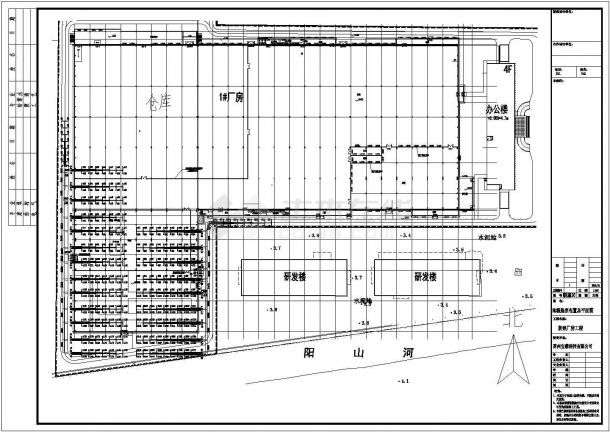 江苏厂房地源热能空调、配电及制程图全套设计方案图-图二