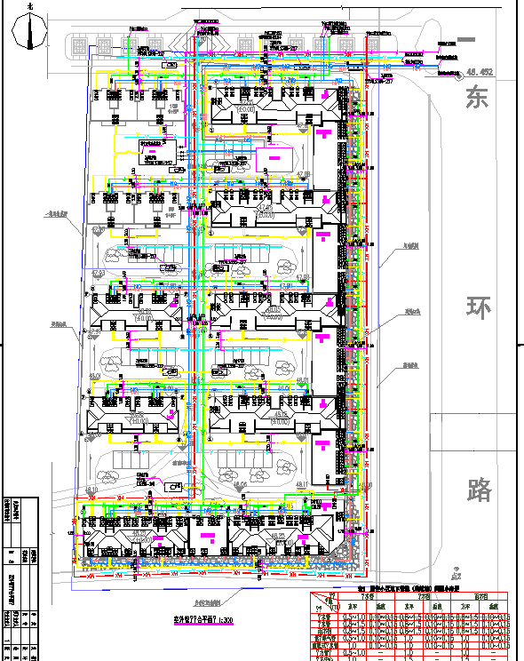 社区安置房项目-室外管网设计_图1