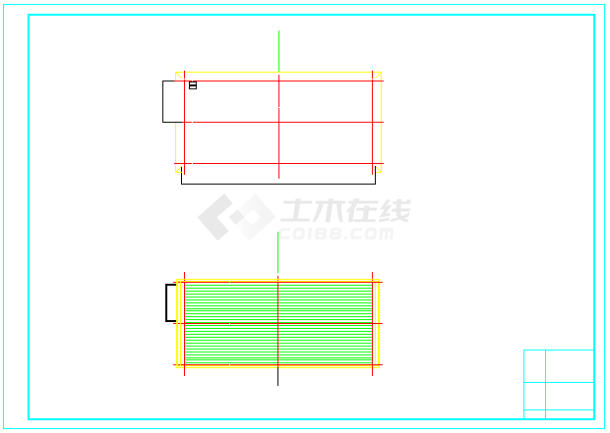 小区配电房（两个）建筑全套图纸-图一