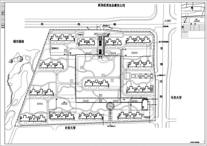 某40万平米大型住宅居住小区室外工程智能化电气设计图纸_图1