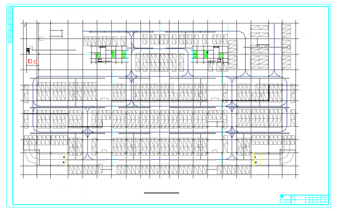 某地一座超限综合楼方案设计施工图纸_图1