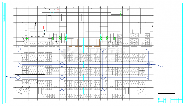 某地一座超限综合楼方案设计施工图纸-图二