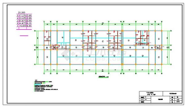 5层6900平米综合楼带商场毕业设计（开题报告、计算书、建筑图、结构图）-图二