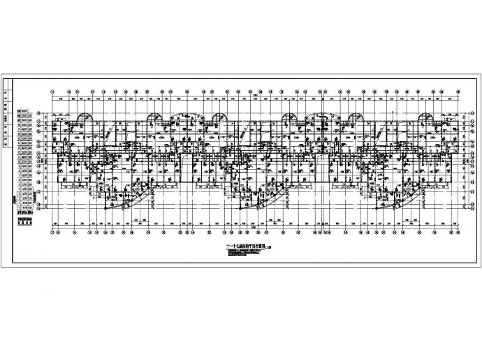 某十九层纯剪力墙高层住宅楼cad结构设计施工图_图1