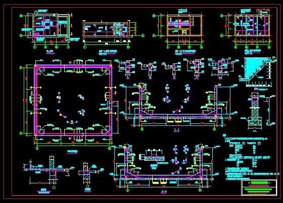 制冷建筑施工成套图纸_图1