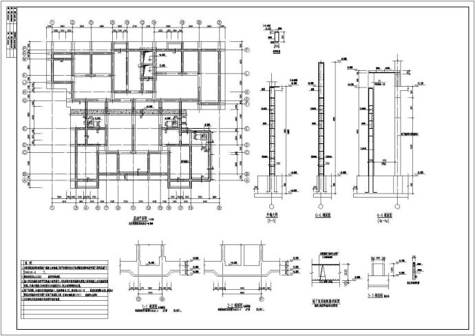 某26层高层剪力墙结构住宅楼结构cad设计施工图（非常经典）_图1