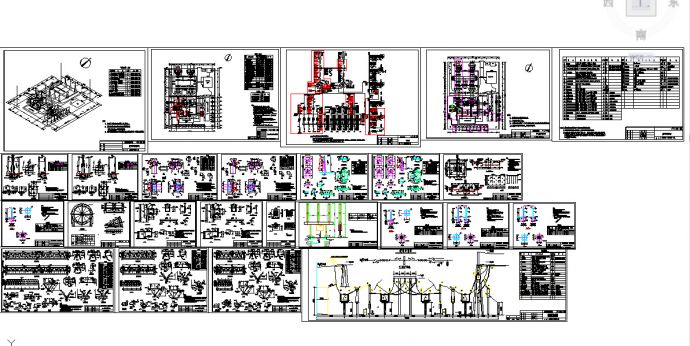 35kv变电站设备基础电气设计施工图（变电站设计）_图1