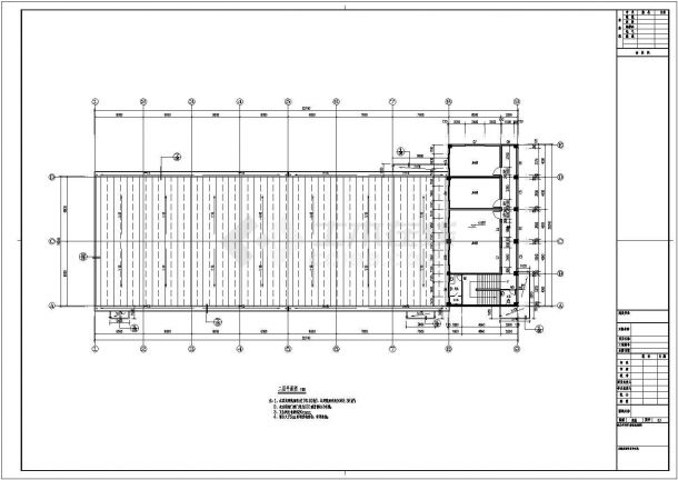 16m钢结构养猪场全套建筑结构设计施工图-图二