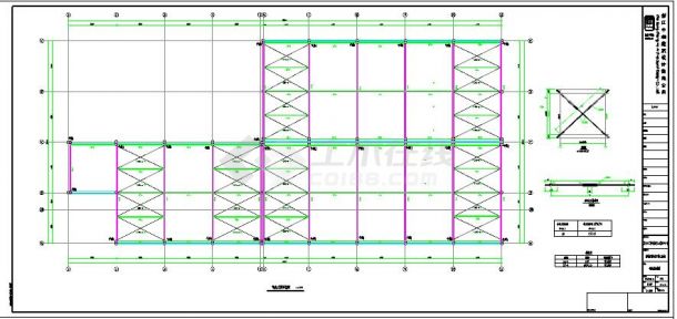 制罐车间扩建工程（加层）结构设计施工图-图二