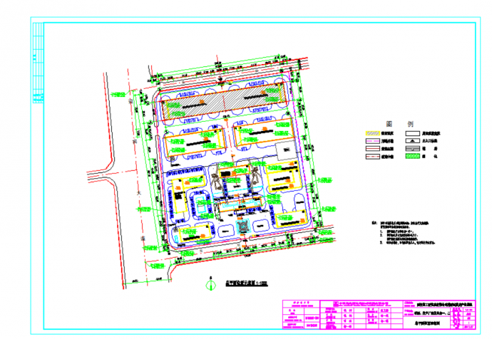 三层钢结构试制_生产厂房及库房建筑施工图_图1
