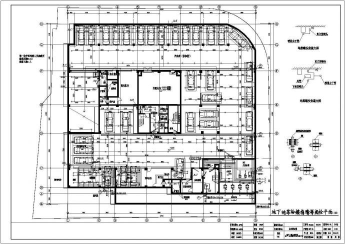 某地区12层办公综合楼给排水设计施工图纸_图1
