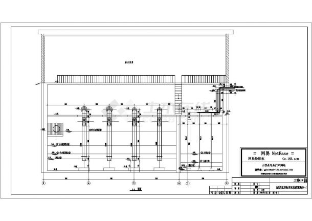 某电厂生活污水及雨水提升泵房管道安装设计图-图二