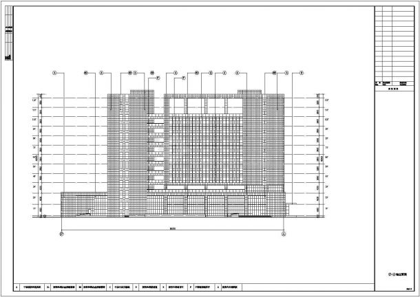 12层剪力墙结构高层办公建筑cad设计施工图（含高层住宅楼户型平面图设计及楼梯设计）-图二