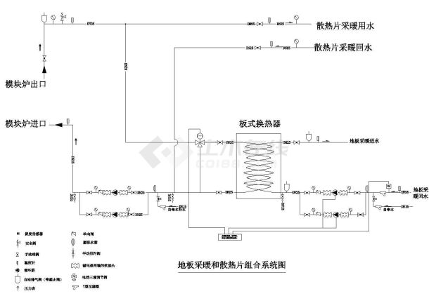 地板采暖大样图系列集合图纸-图二