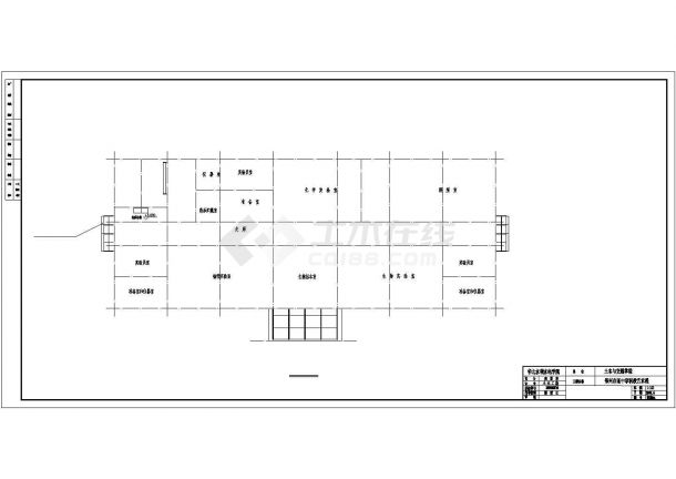 4426平米五层框架教学楼毕业设计（开题报告、计算书、建筑、结构图）-图二