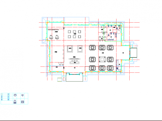 某小区售楼部建筑设计施工图纸_图1