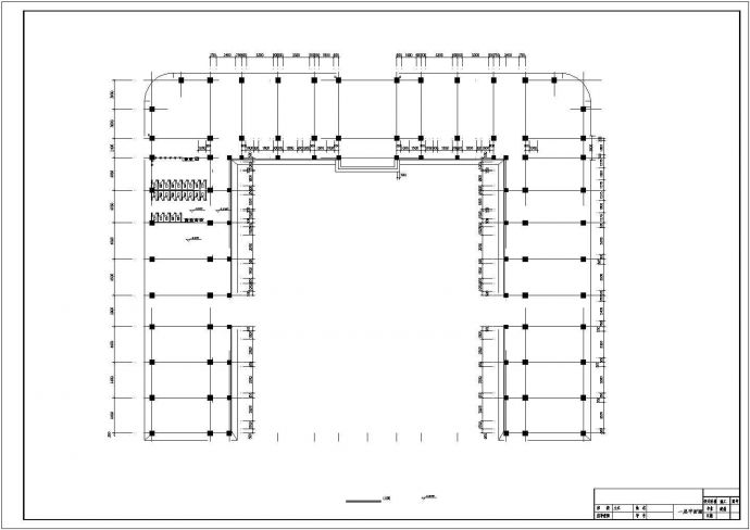 6294平米五层框架中学教学楼毕业设计（计算书、部分建筑、结构图）_图1