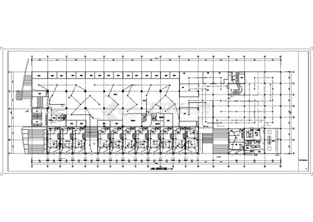 某一类综合公建大楼电气设计图（含详细设计说明）-图二