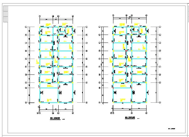 某小学教学楼混合结构设计cad施工图_图1