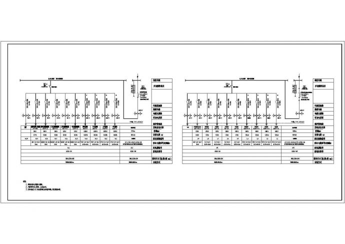 某丙类四层标准厂房电气设计图纸_图1