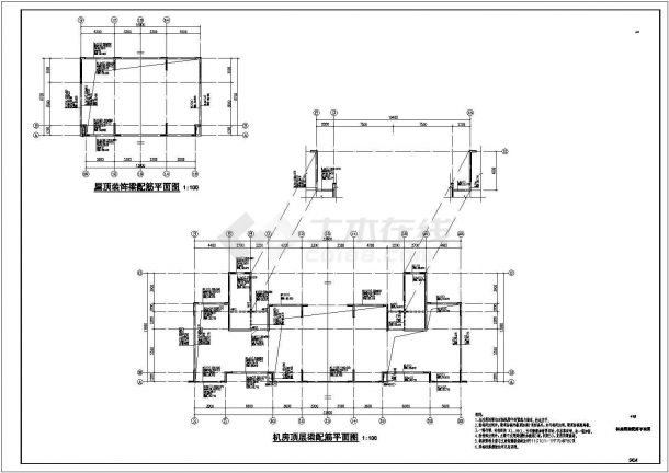 18层剪力墙结构住宅结构设计cad施工图-图二