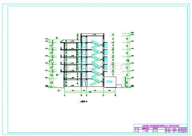 6500平7层公寓全套毕业设计（含计算书，建筑图，结构图，施工组织设计）-图二