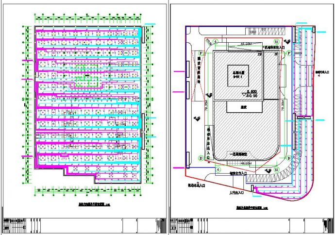 全套地源热泵打井系统机房施工CAD设计图_图1