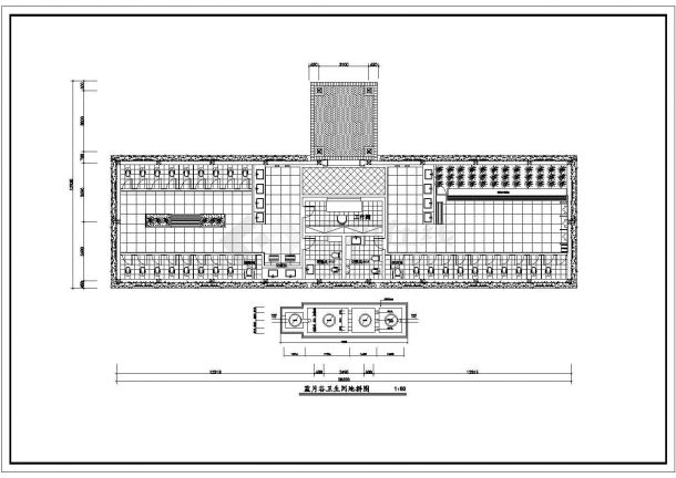 黎族文化园卫生间钢结构及基础施工图-图二