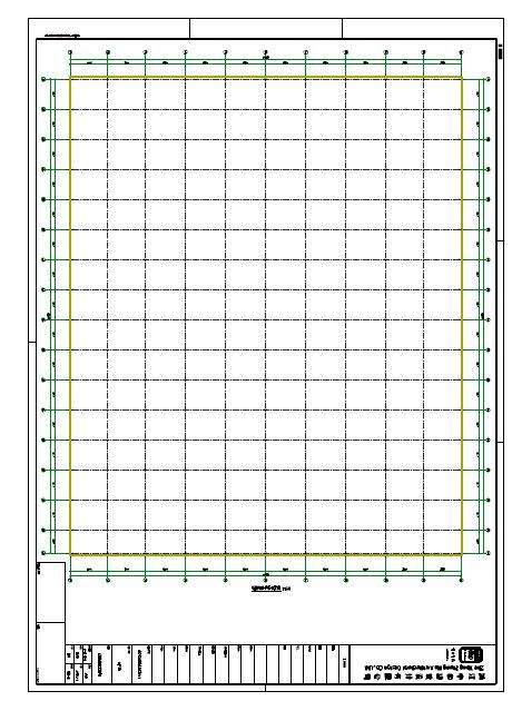 全钢结构生产车间建筑结构全套图纸-图一