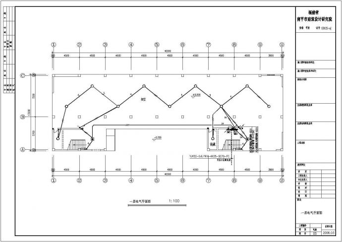 某小学5层框架结构教学楼电气设计施工图_图1
