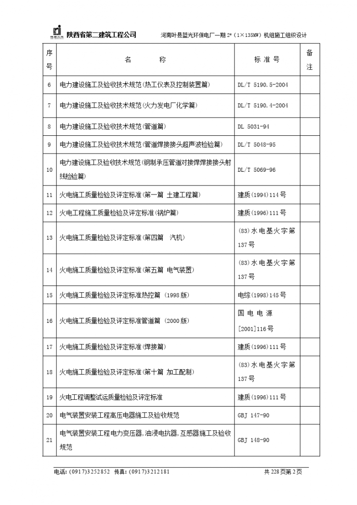 电厂一期施工组织设计方案-图二