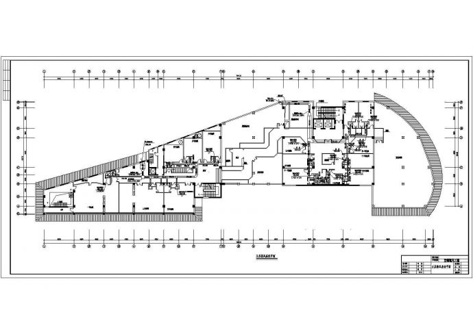 某地区商业楼空调通风工程系统设计图_图1